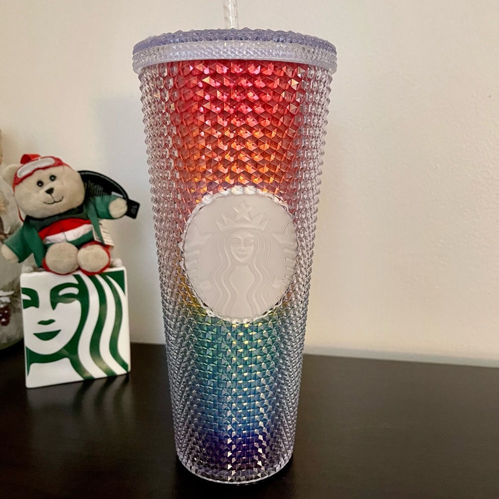 Starbucks 2020 rainbow studded